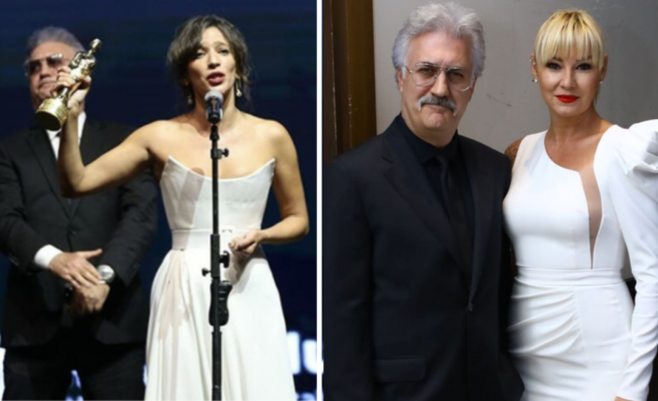 Pınar Altuğ'dan Tamer Karadağlı'ya destek: 'Ödül törenleri ağzınıza geleni söylemeniz için değildir