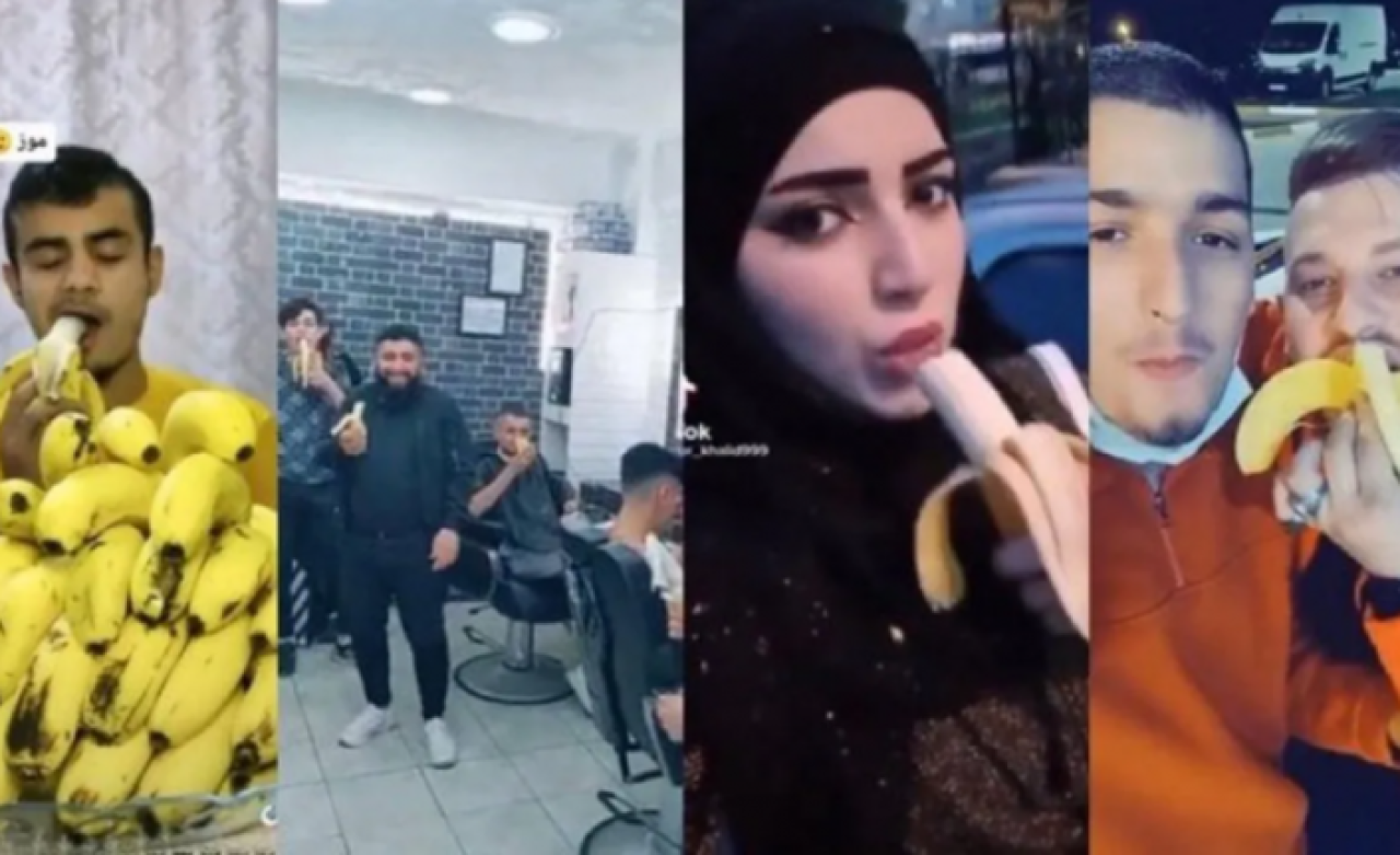 Provokatif amaçlı muz yeme videosu çeken Suriyeliler için İçişleri Bakanlığı'ndan sevindiren adım!