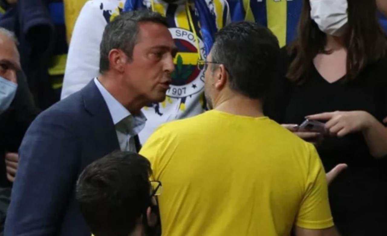 Sinirden gözü dönen Ali Koç,  neden taraftarın üzerine yürüdü? İşte gerilimin perde arkası