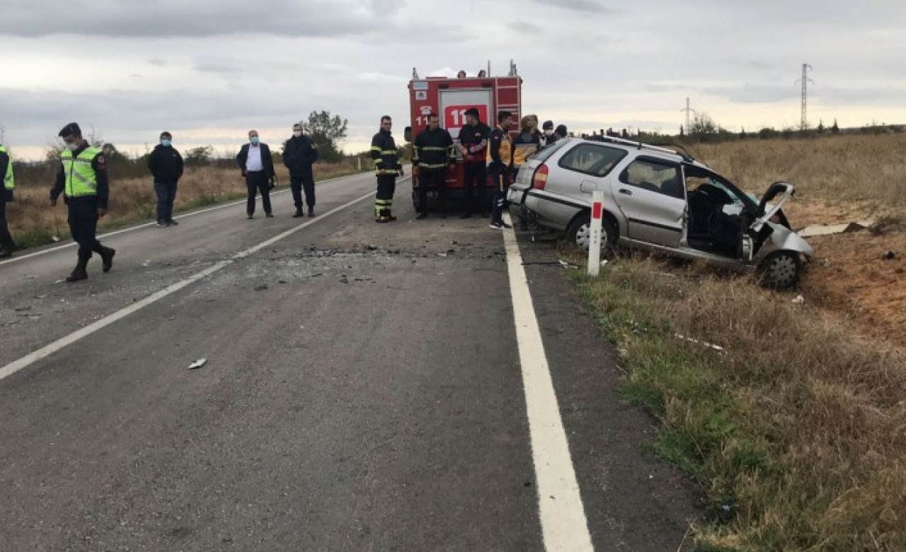 Uzunköprü'de kaza: Serkan Çinko öldü