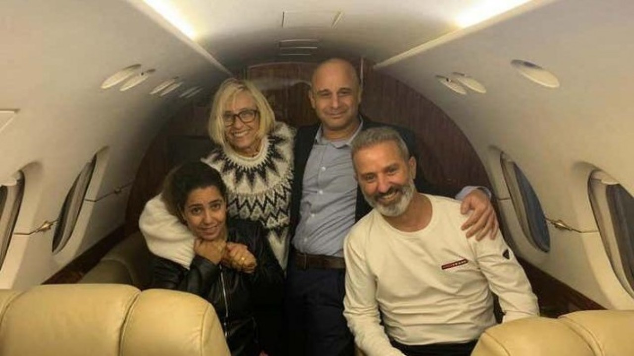 Casusluk iddiasıyla tutuklanmışlardı: İsrailli çift özel jetle gitti!