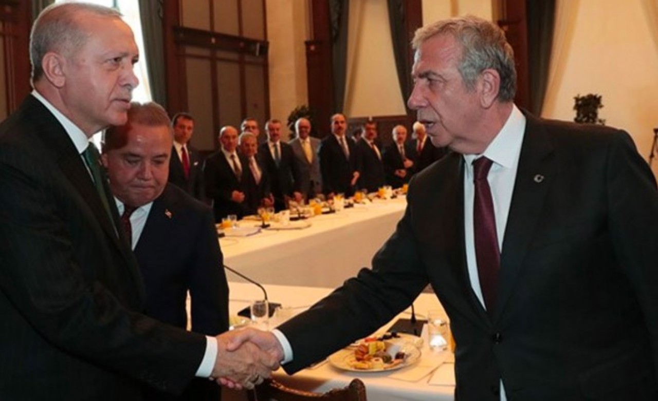 Cumhurbaşkanı Erdoğan,  Mansur Yavaş'la görüştü