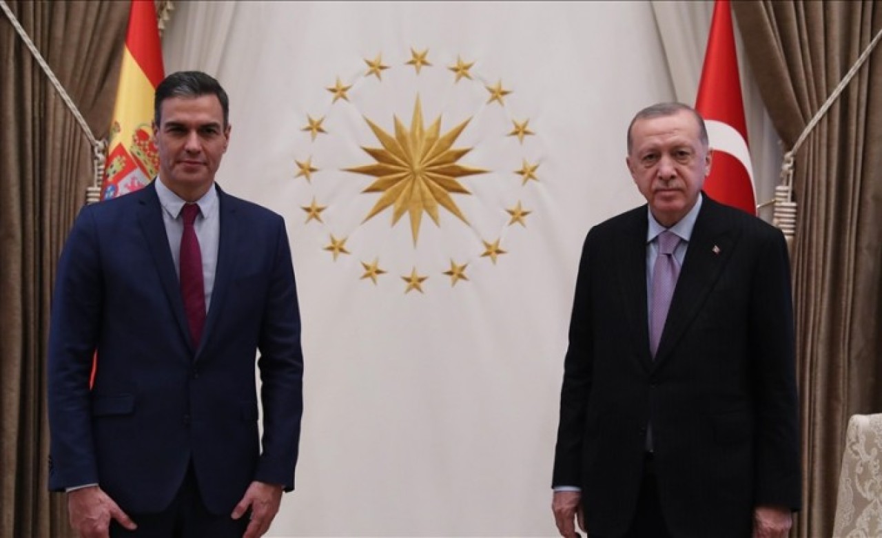 Erdoğan,  İspanya Hükümet Başkanı Sanchez'le görüştü: Önemli açıklamalar