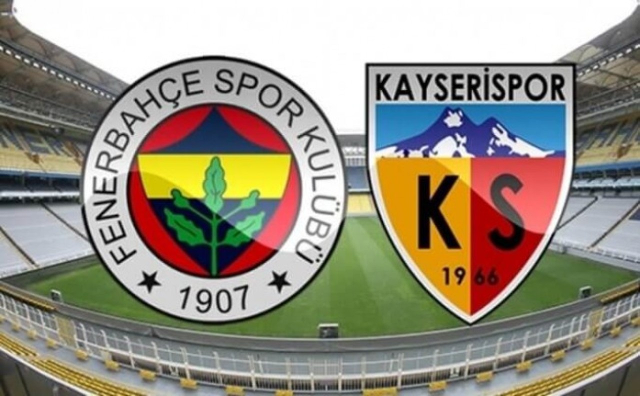 Fenerbahçe-Kayserispor: İlk onbirler belli oldu