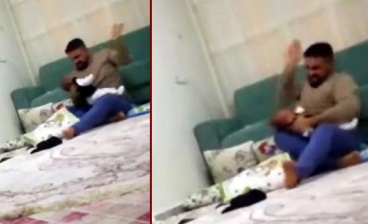 Gaziantep'te 3 aylık bebeğini öldüresiye dövdüğü görüntüyle infial yaratan cani baba için karar verildi