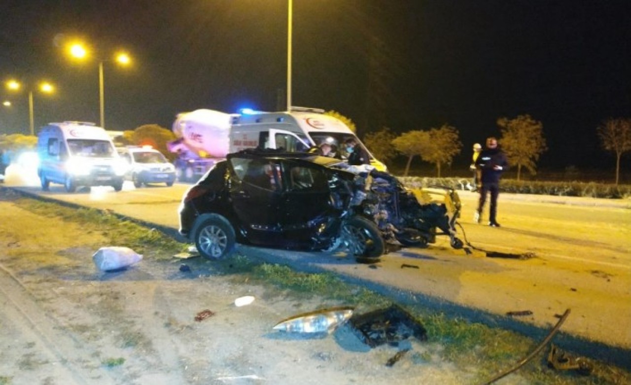 Konya'da korkunç kaza: Orhan Karaca,  Emirhan Karaca ve Muhammed Emin Karaca öldü