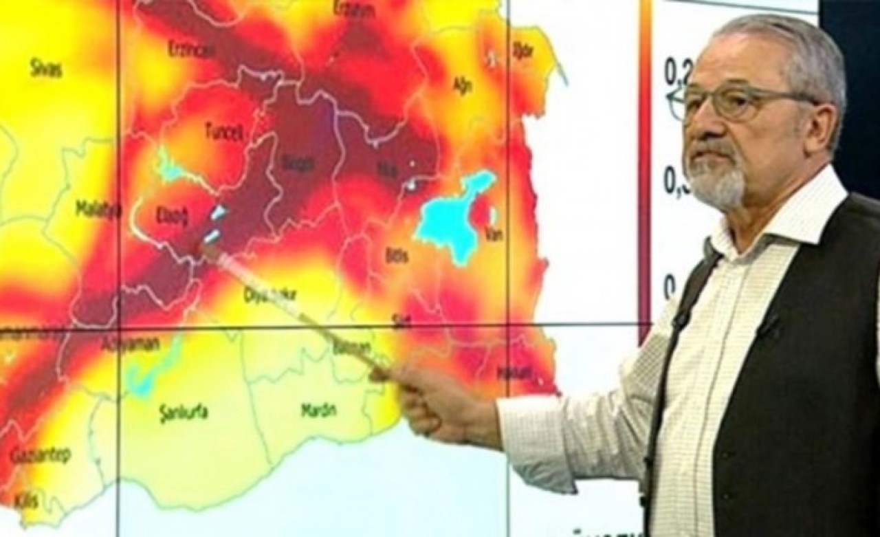 Malatya depreminden sonra Prof. Dr. Naci Görür'den korkutan açıklama: Riskli olan bölgeyi gösterdi 