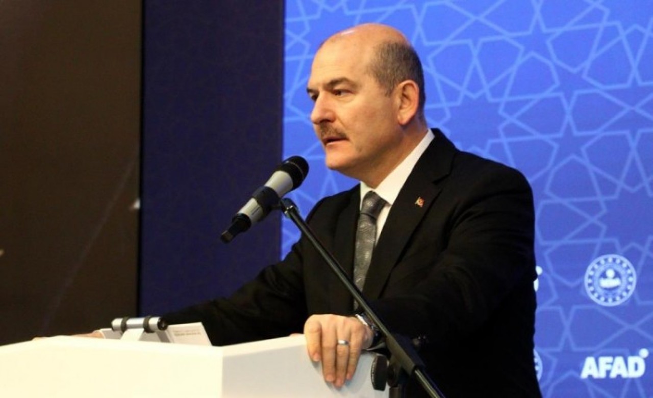 Bakan Soylu,  "Türkiye Afet Risk Azaltma Planı Çalıştayı"nda konuştu