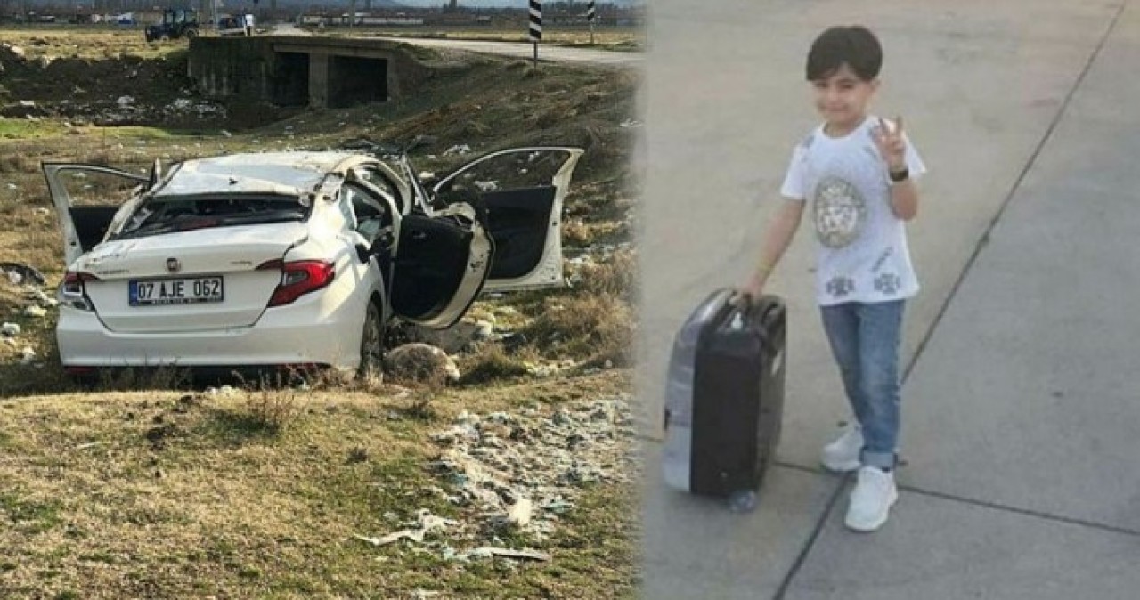 Belçika'dan Afyonkarahisar'a geldiler,  faciayı yaşadılar: Arif Kökten ve Sultan Kökten yaralı,  7 yaşındaki Muhammed Ali Kökten öldü