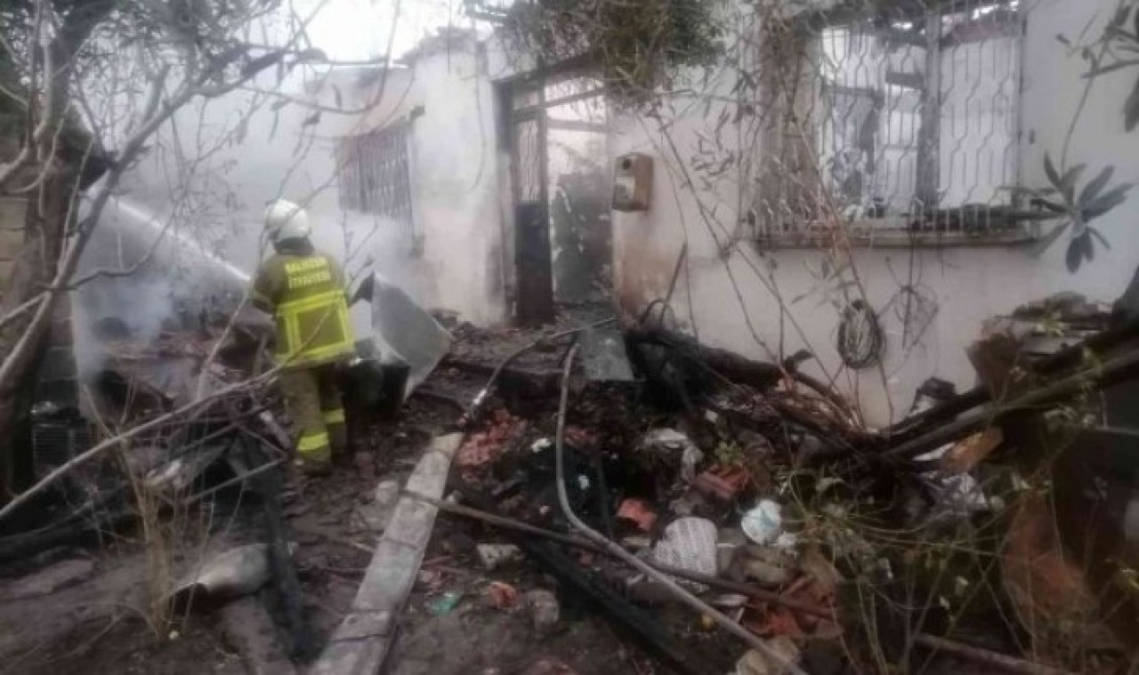 Bigadiç'te yangın: Mustafa Bilgiç öldü