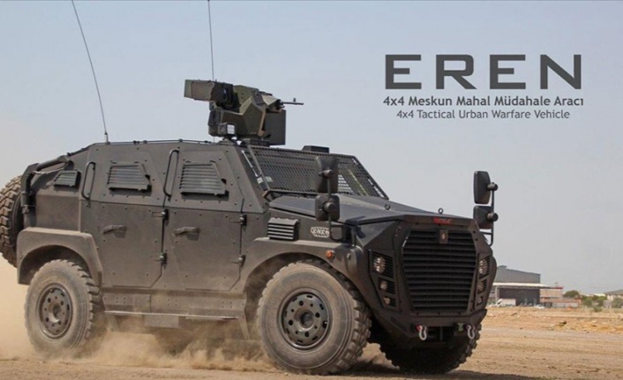 Katmerciler Eren 4x4 aracıyla Askeri Lojistik ve Destek Zirvesi'inde