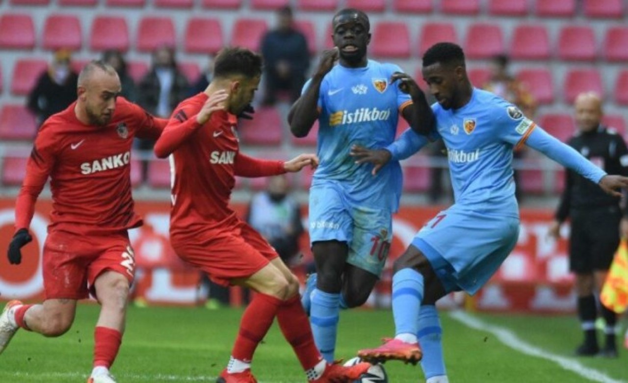 Kayserispor-Gaziantepspor: 1'er puan!