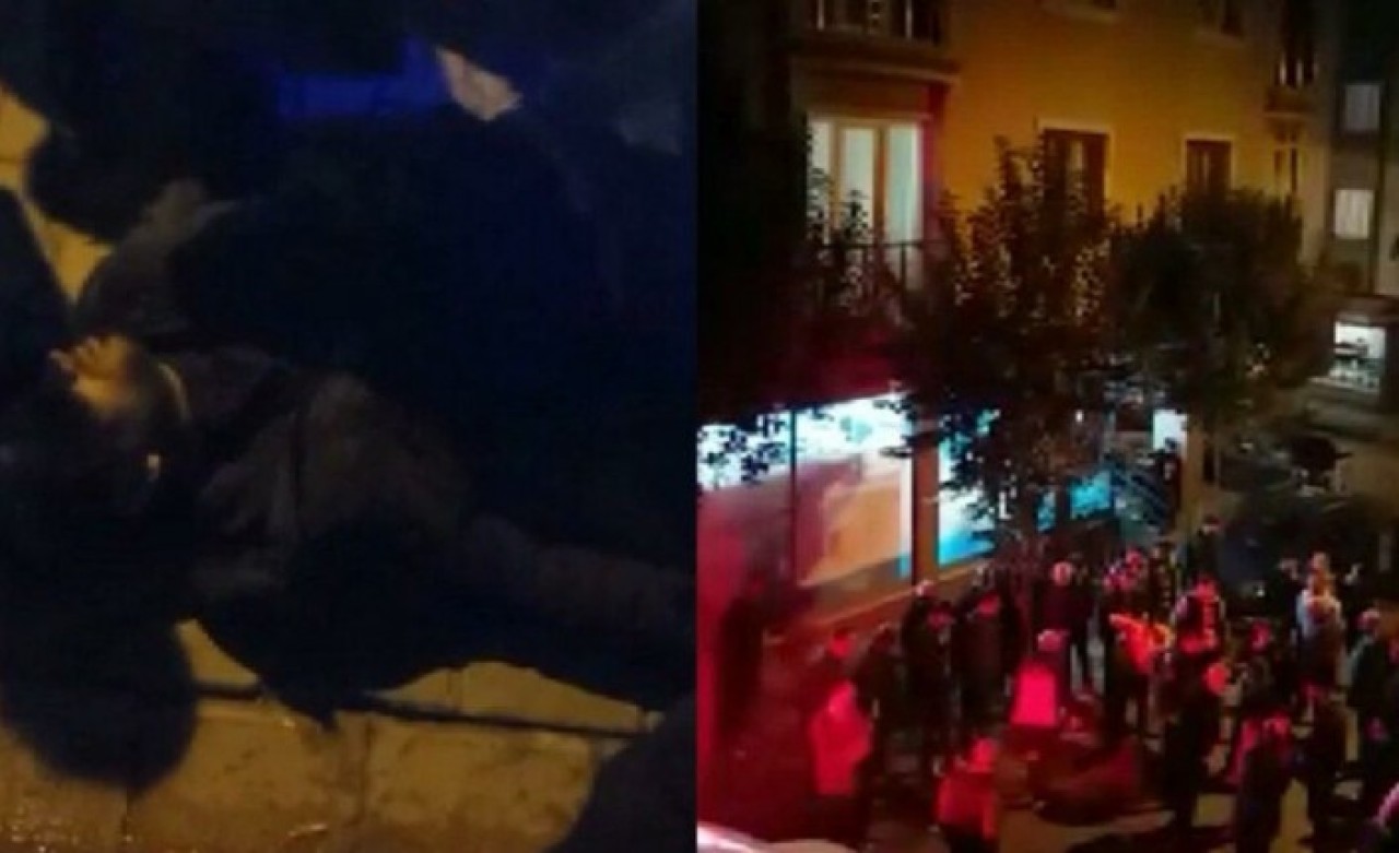 Sultangazi'de bir kadını taciz eden Pakistanlı adamı bayılana kadar dövdüler!