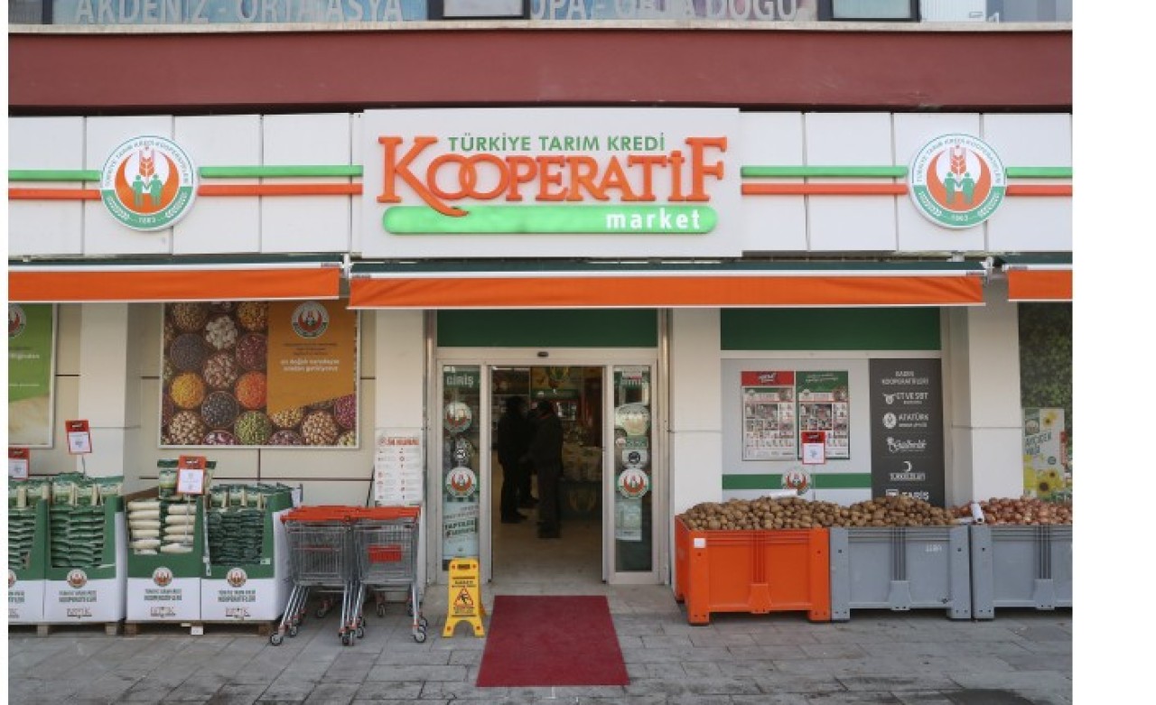 Tarım Kredi marketlerde indirim fiyatlara yansıtıldı