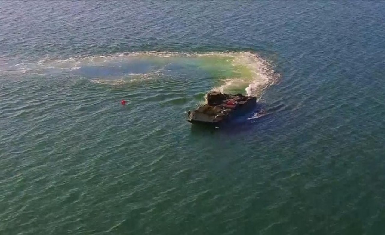 Zırhlı Amfibi Hücum Aracı ZAHA göreve hazırlanıyor