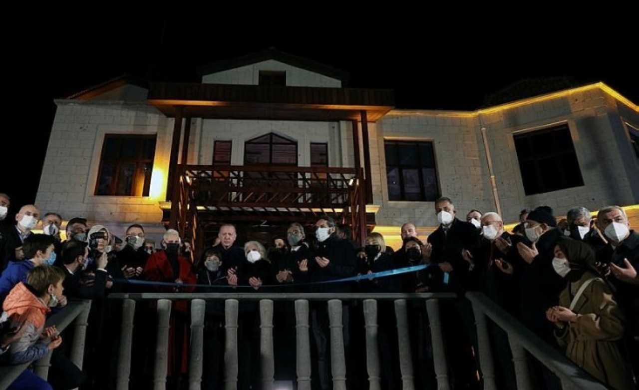 Adnan Menderes Demokrasi Müzesi'ni Erdoğan açtı