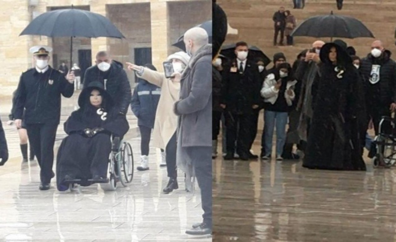 Bülent Ersoy'a şemsiye tutan Anıtkabir komutanı ve takım komutanı görevinden alındı