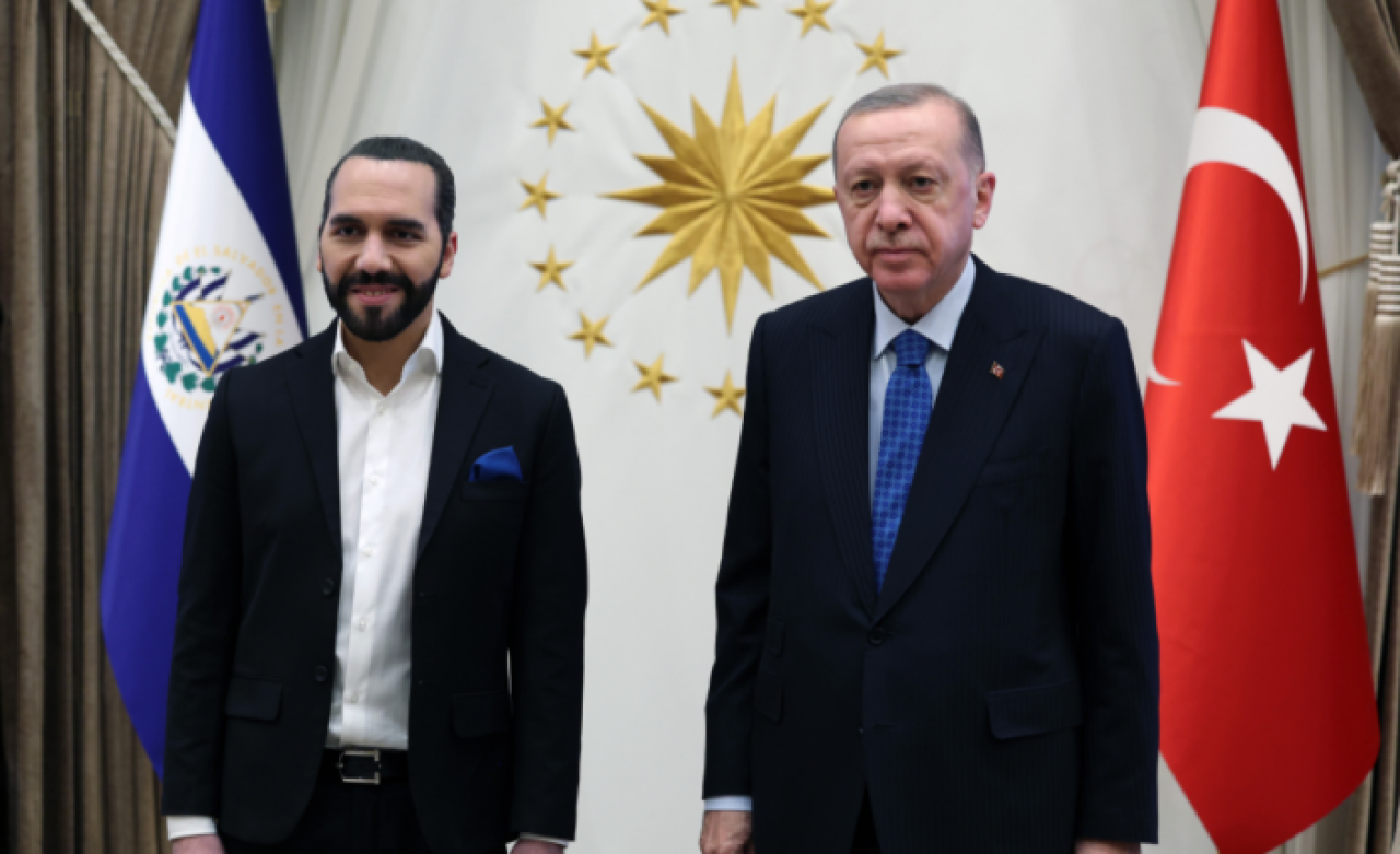 Cumhurbaşkanı Erdoğan ile görüşen El Salvador lideri Bukele'den Türkiye'ye övgü dolu sözler