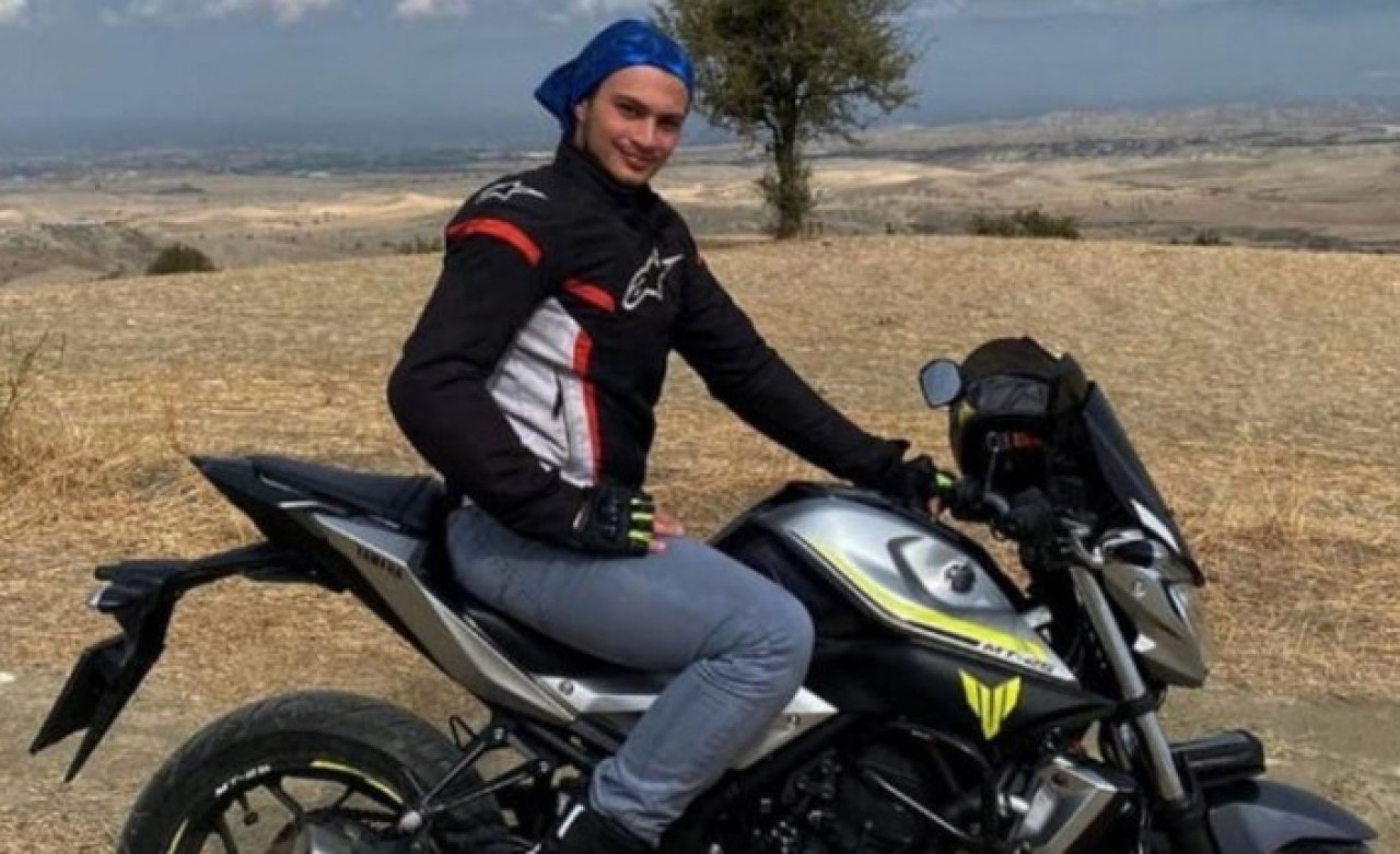 Denizli'de minibüsün çarptığı motosikletin sürücüsü Necati Yasin Batur öldü