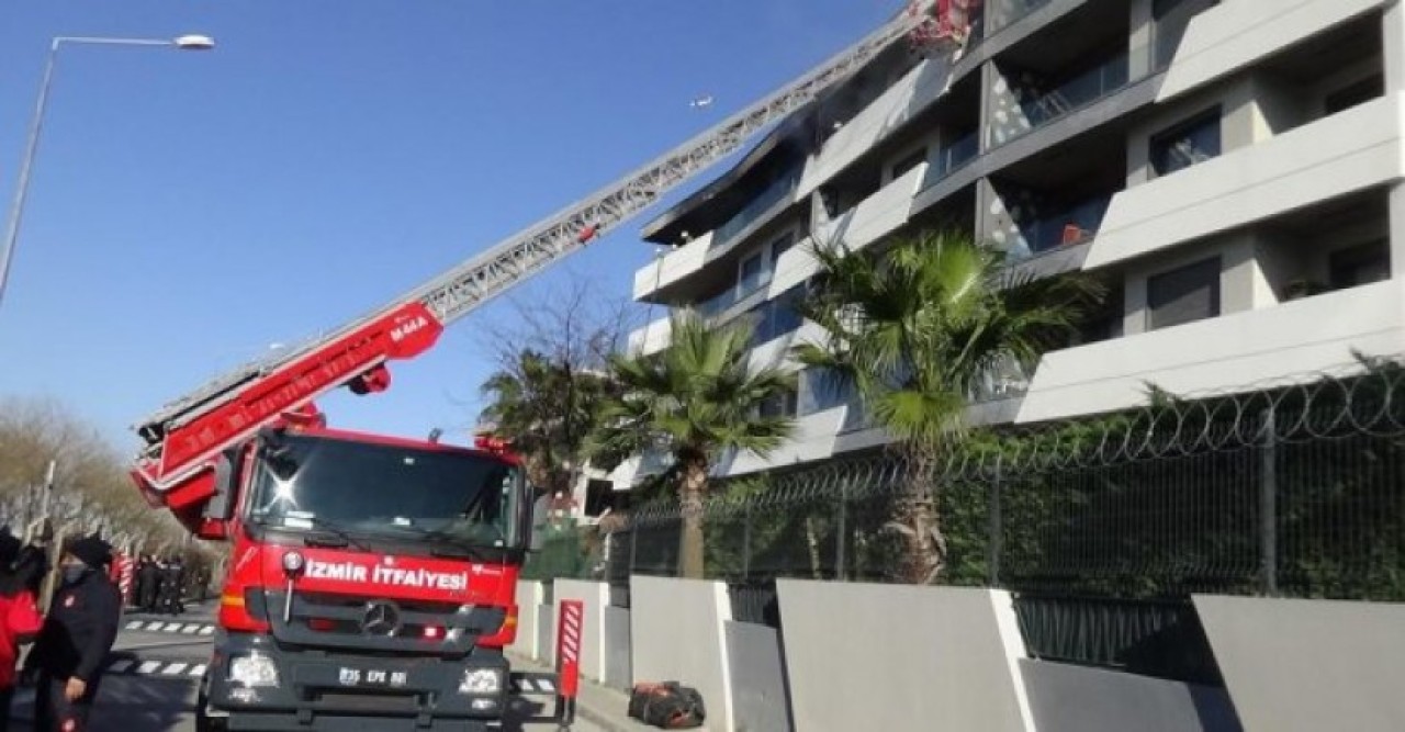 İzmir'de yangın: Kaan Yalçın öldü