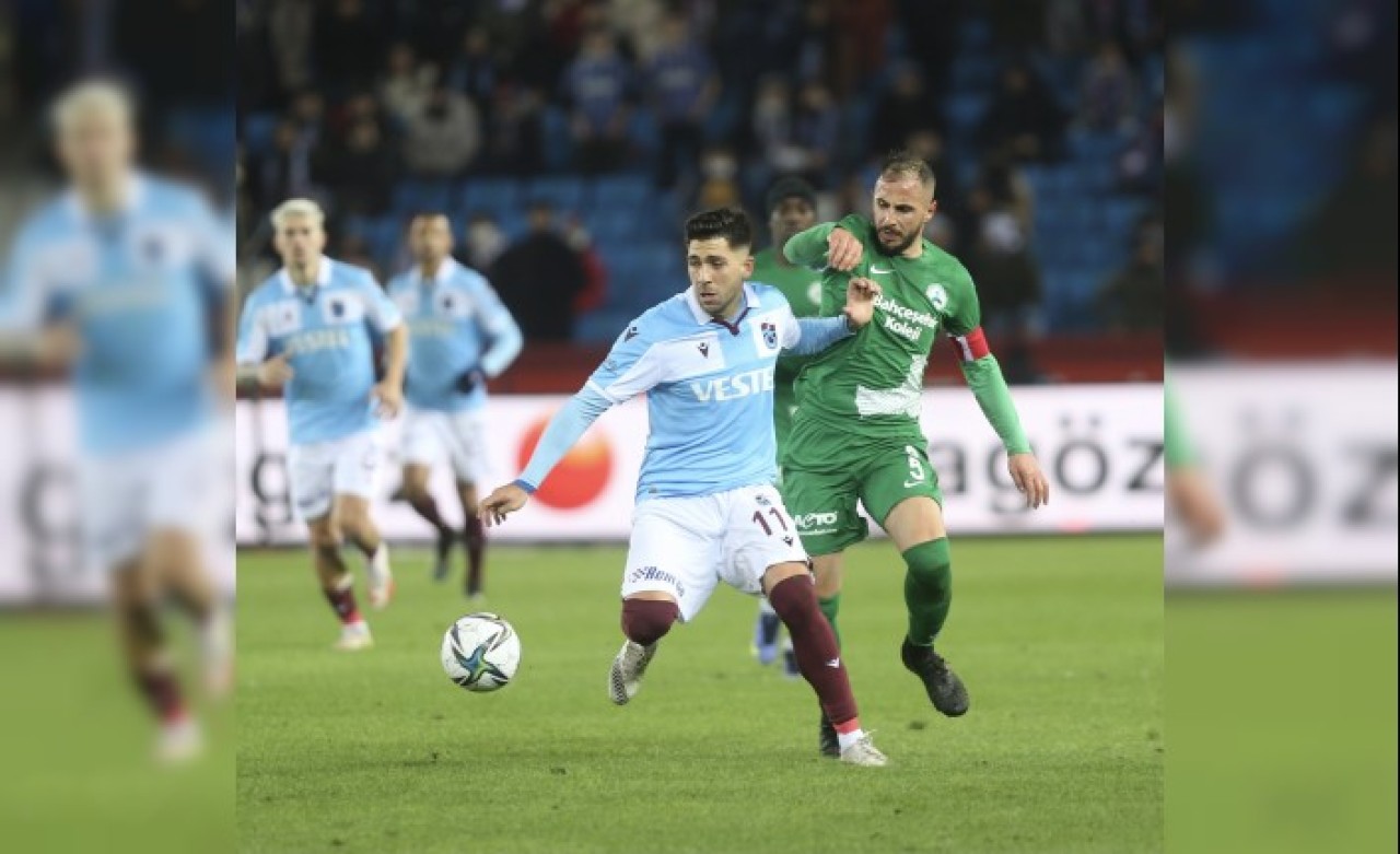 Trabzonspor-Giresunspor: Ne yaptın Bakasetas!