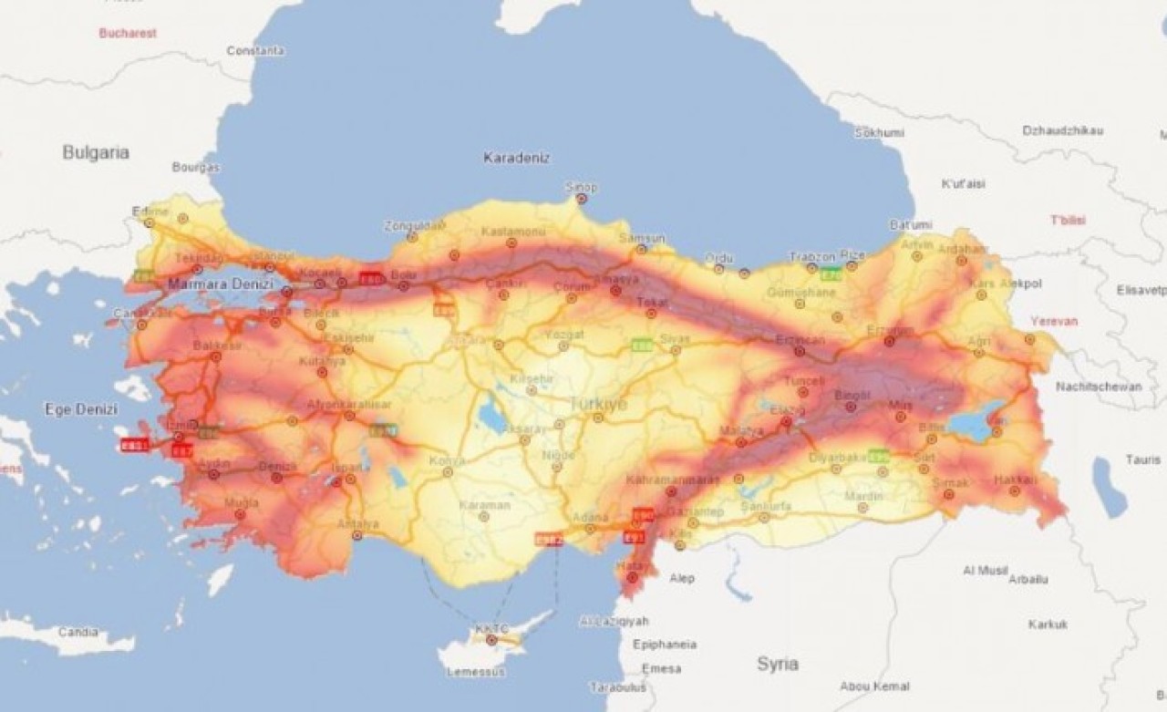 AFAD,  Türkiye'nin afet risk haritasını çıkardı: İşte o bölgeler ve iller