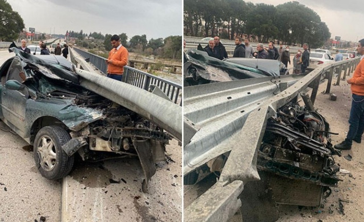 Antalya'da 240'la bariyere çarpan otomobildeki Ahmet Özkan öldü
