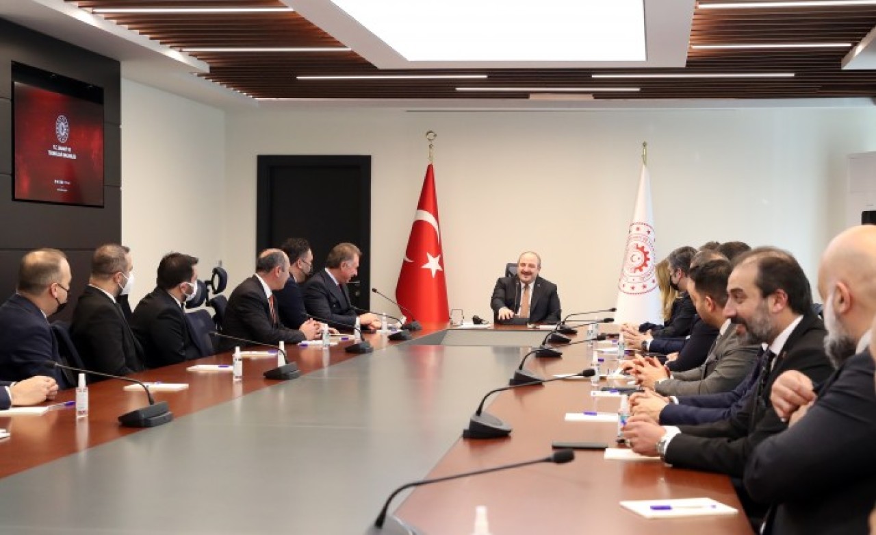 Bakan Varank,  TÜGİK heyetini kabul etti