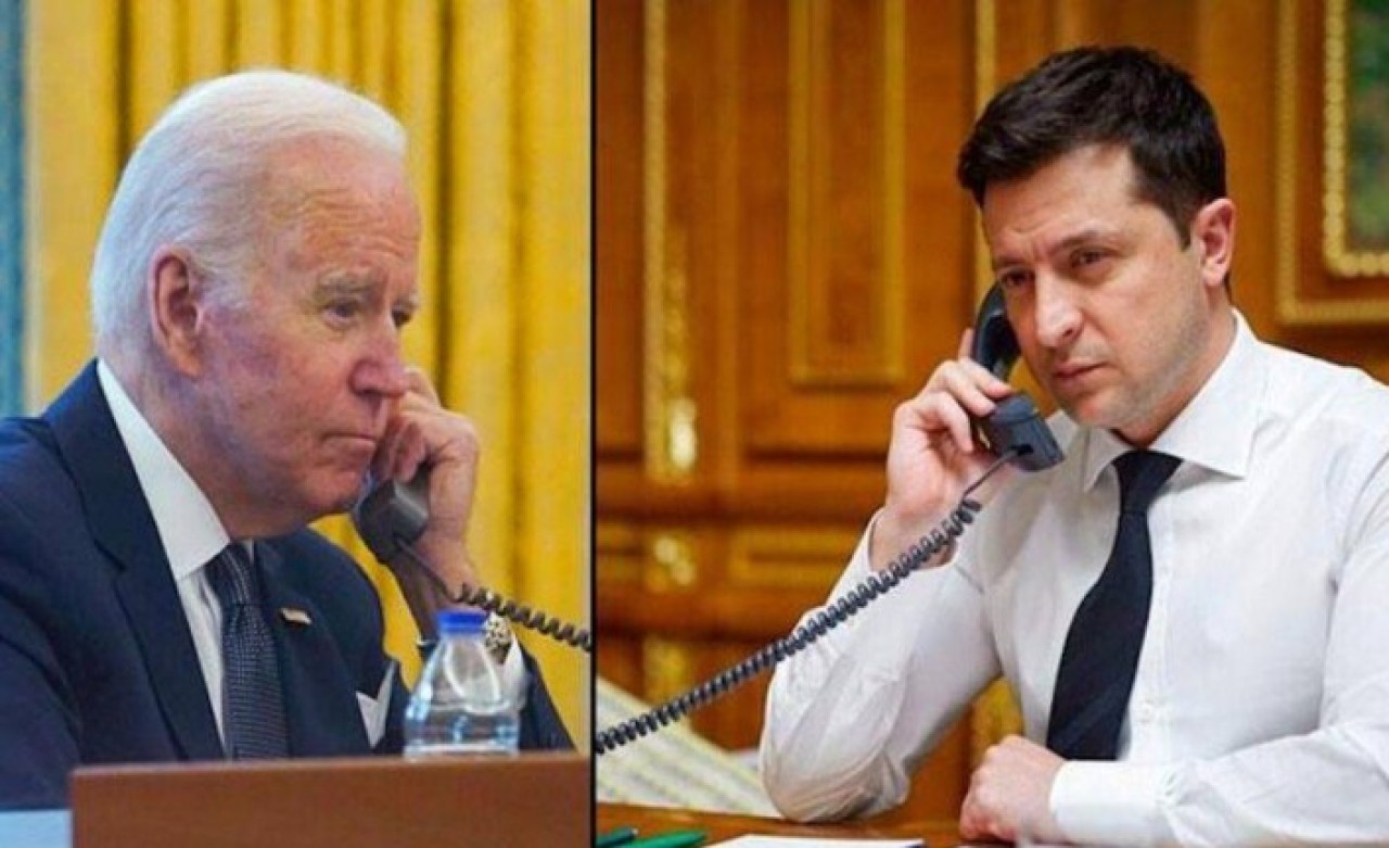 Biden ile Zelenskiy arasında kritik görüşme
