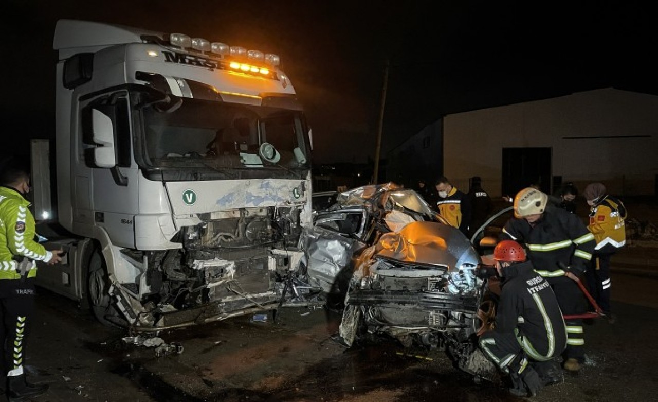 Bursa'da feci kaza: Erkan Aktaş öldü