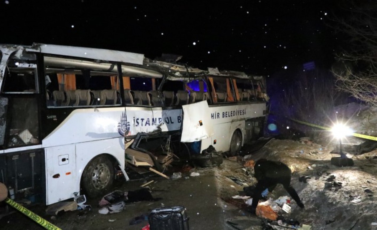 Çankırı'da otobüs devrildi: Hüseyin İrfan ve Osman Yazıcı öldü