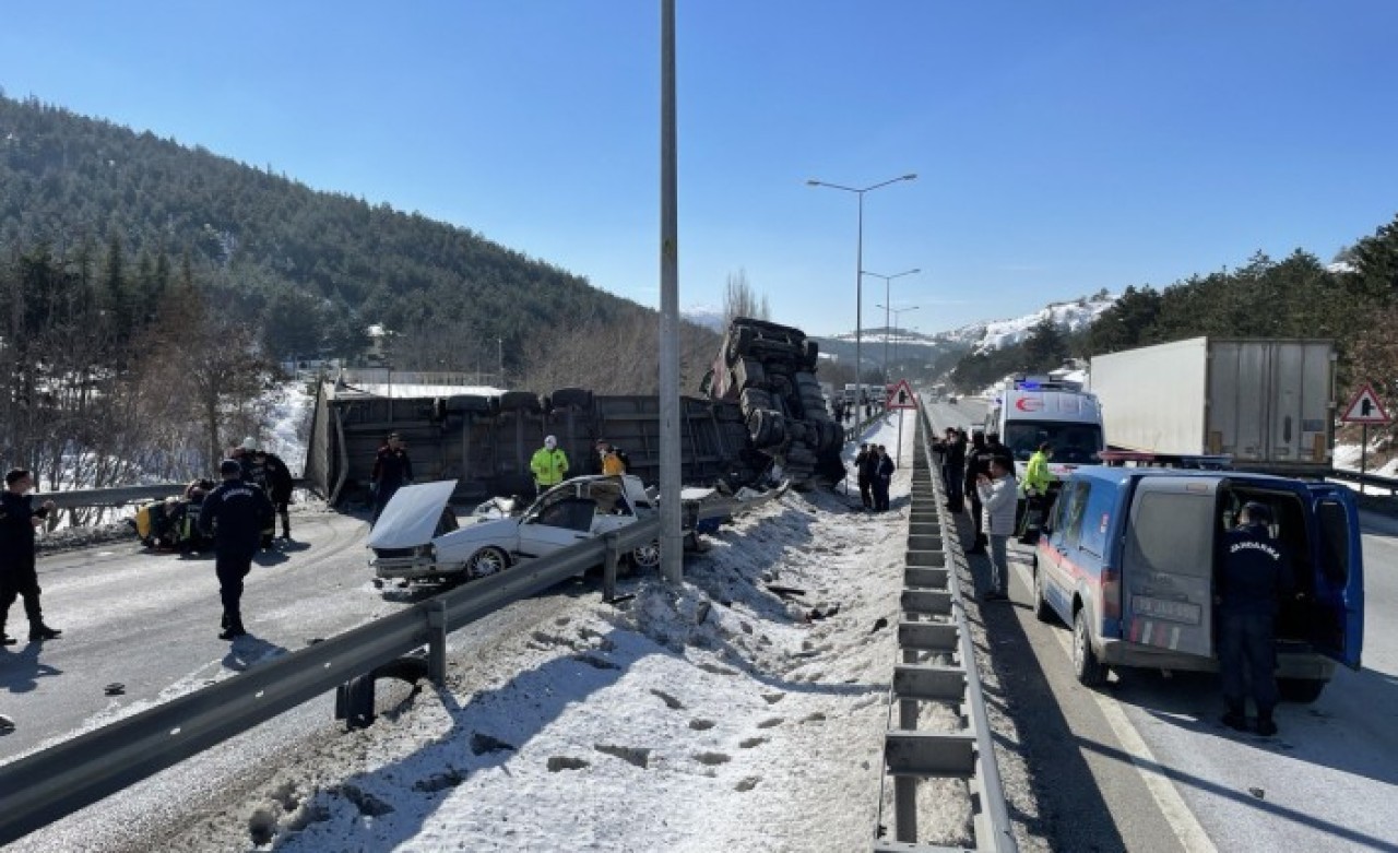 Çorum'da TIR faciası: Kemal Çalışkan öldü