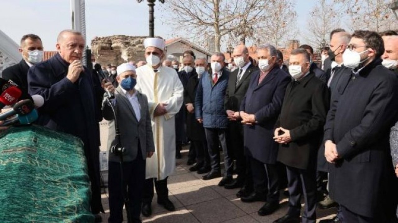 Cumhurbaşkanı Erdoğan,  Ahmet Erdoğan'ın cenaze törenine katıldı