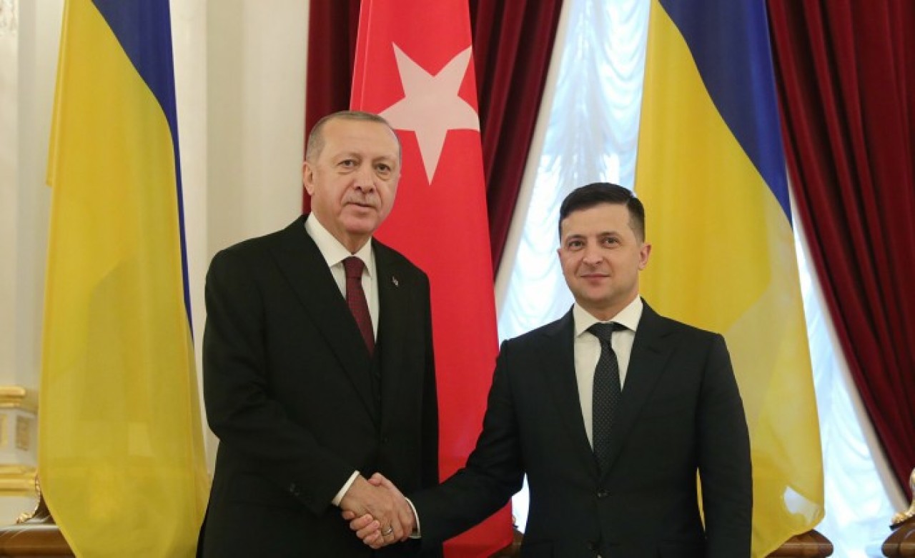 Cumhurbaşkanı Erdoğan'ın Kiev seyahati dünya basınında