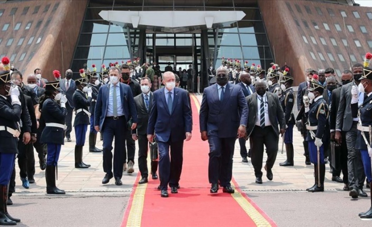 Cumhurbaşkanı Erdoğan,  Kongo Demokratik Cumhuriyeti'nden Senegal'e gitti