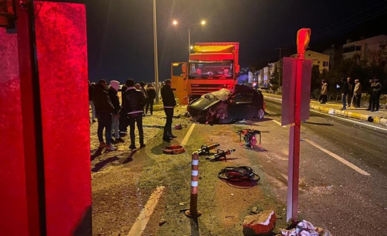 Edremit'te kaza: Ali Kaynak öldü