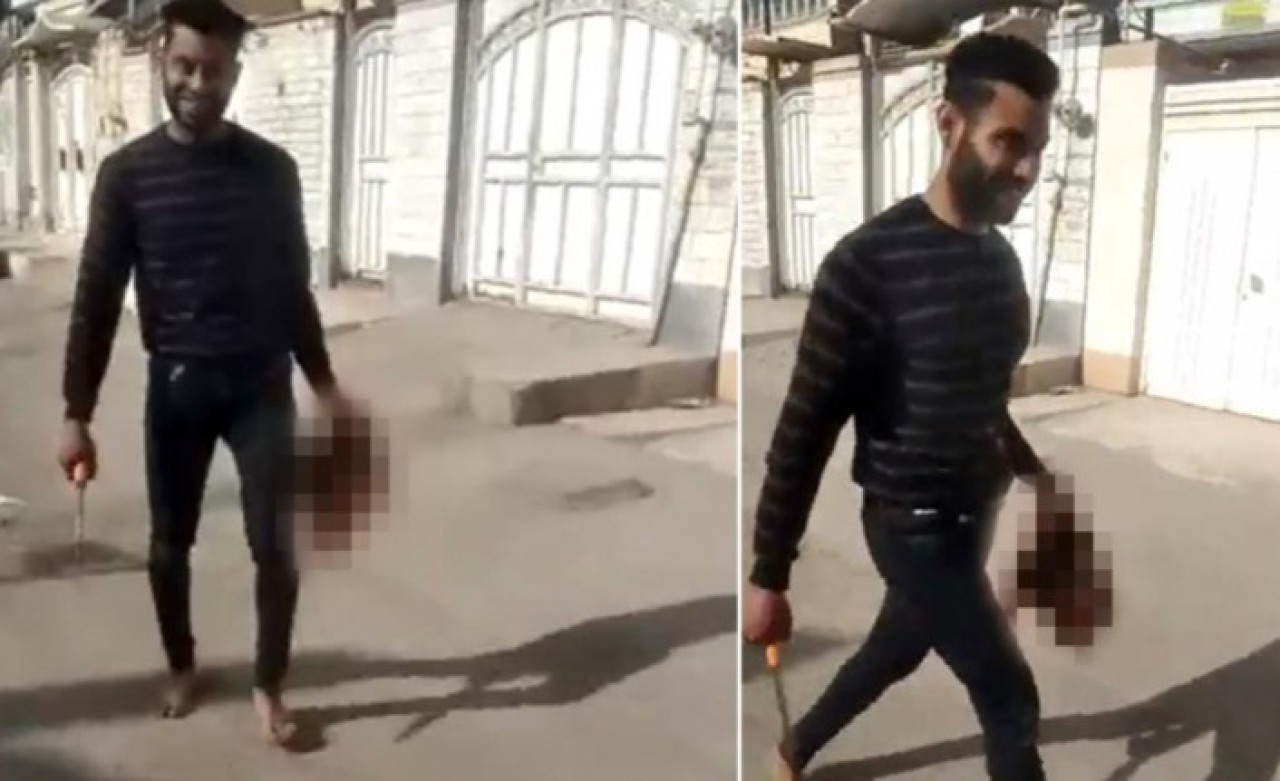 Eş baskısı yüzünden İran'dan Türkiye'ye kaçmıştı! Cani koca 17 yaşındaki kız çocuğunun başını kesip sokak sokak dolaştı