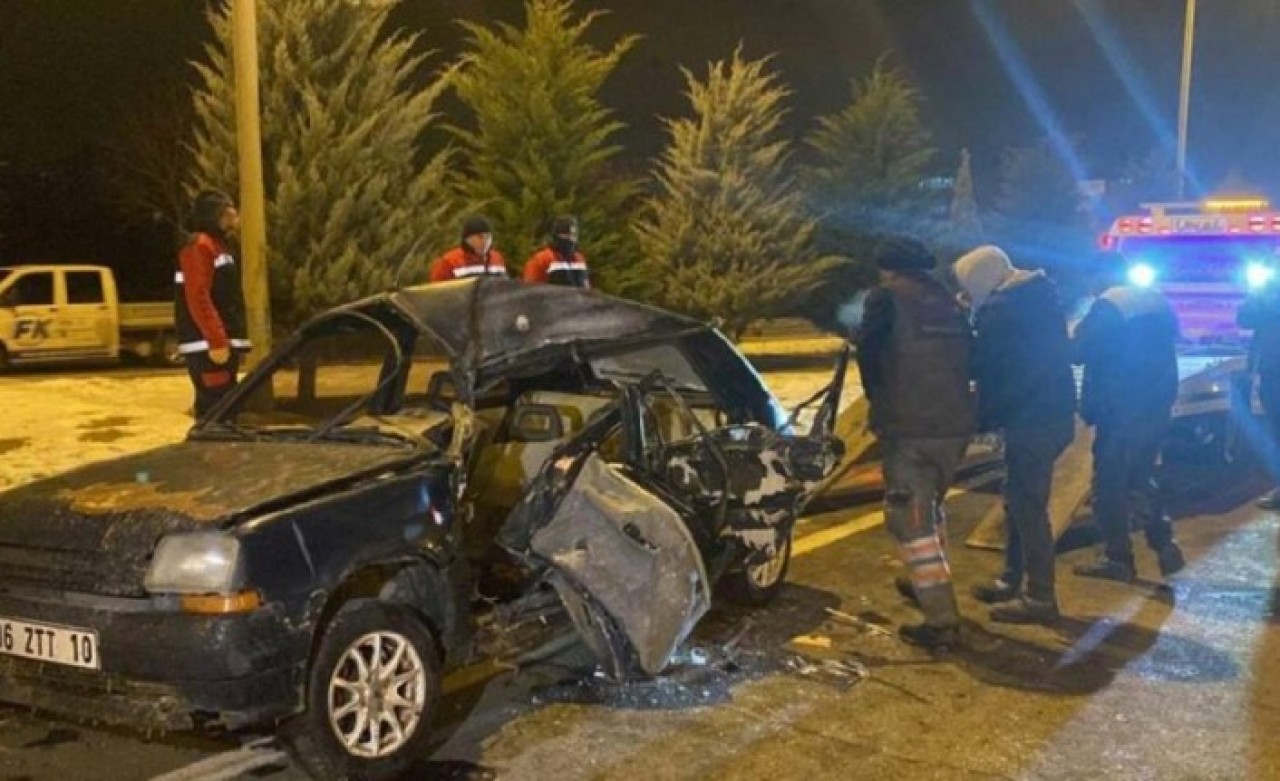 Nevşehir'de otobüs otomobile çarptı: Ayşe Soylu öldü