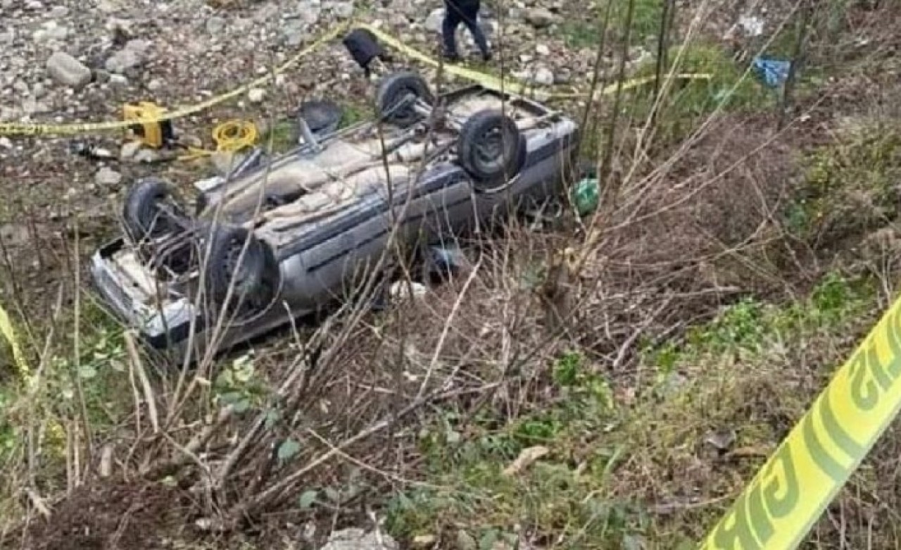 Ordu'da feci kaza: Telat Çetinkaya öldü,  Gülbeyaz Çetinkaya ve Nisa Çetinkaya yaralı