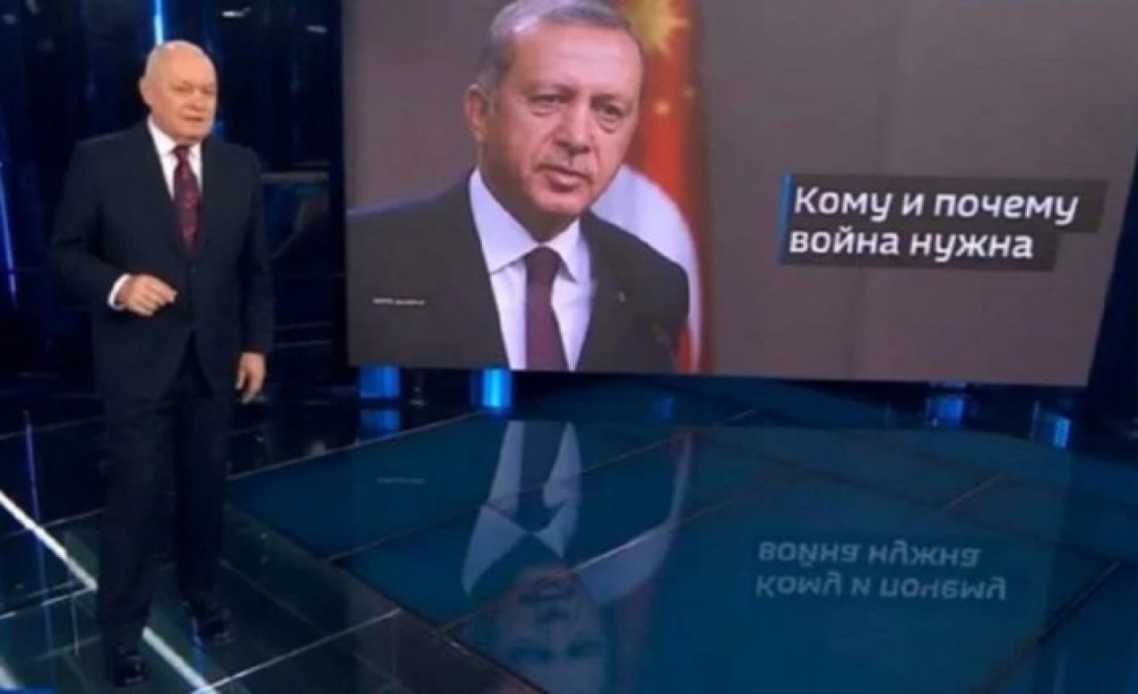 Rus devlet televizyonunda skandal liste! Cumhurbaşkanı Erdoğan'ın da ismini saydılar