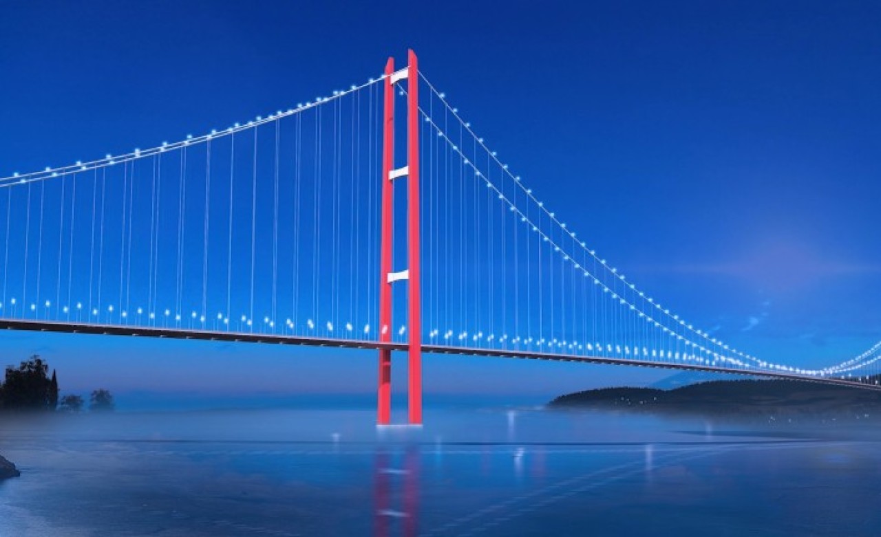 Simgelerin köprüsü 1915 Çanakkale hizmete açılıyor