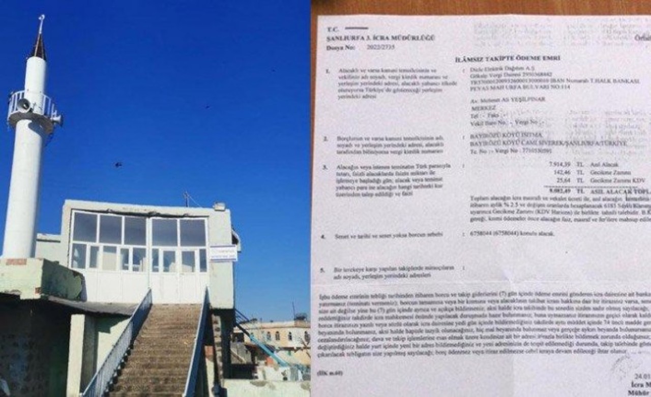 Sonunda bu da oldu: Elektrik şirketi borcu nedeniyle camiye bakın ne yaptı?