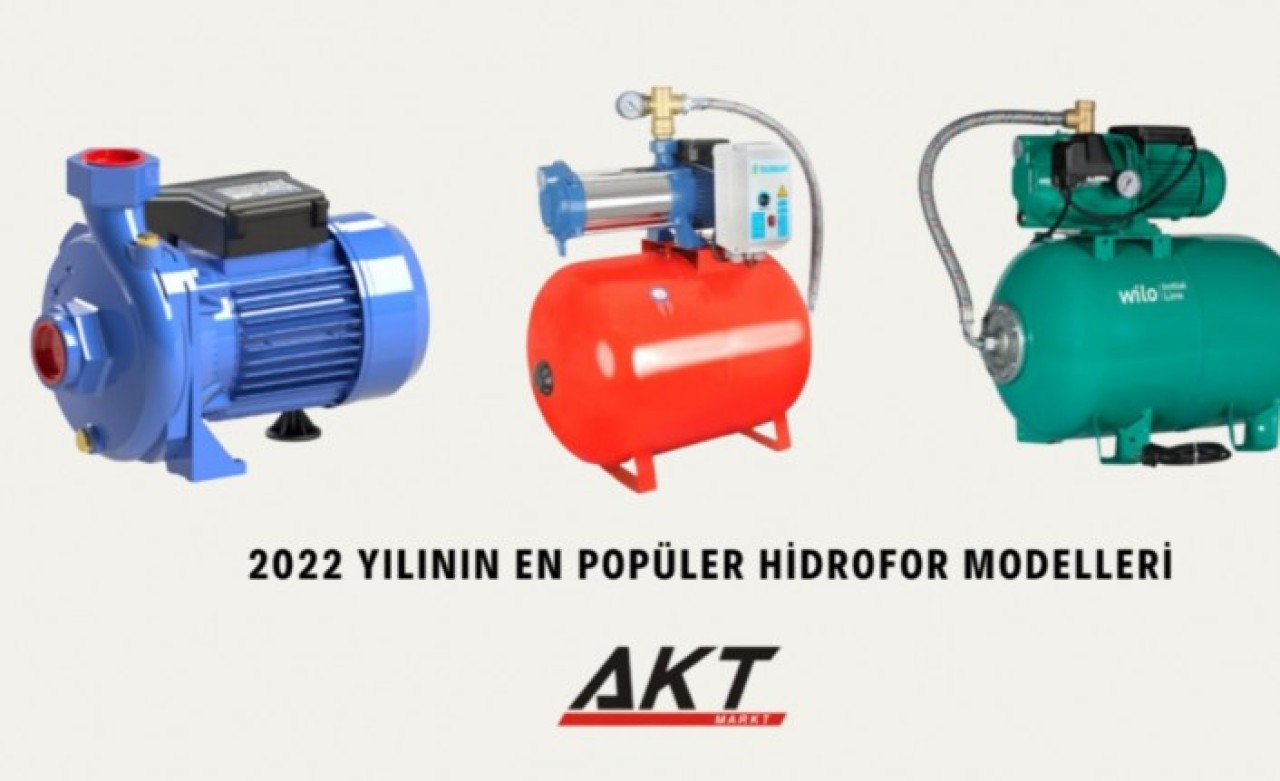 Aktmarkt Geniş Hidrofor Ürün Yelpazesi ile Göz Dolduruyor