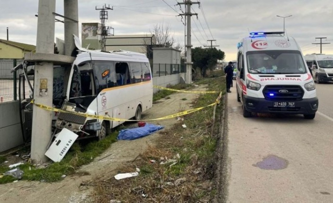 Bandırma'da feci kaza: Cengiz Söylen öldü