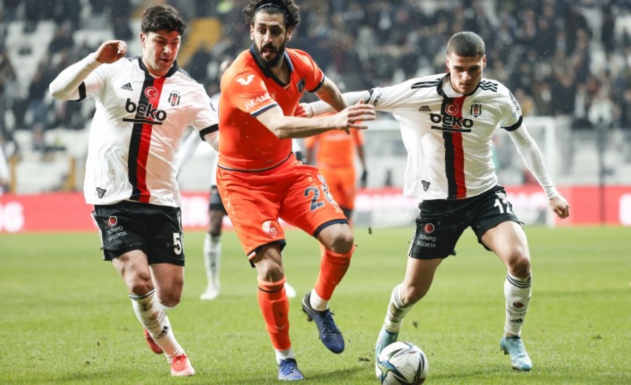 Beşiktaş-Başakşehir: 4 gollü düello