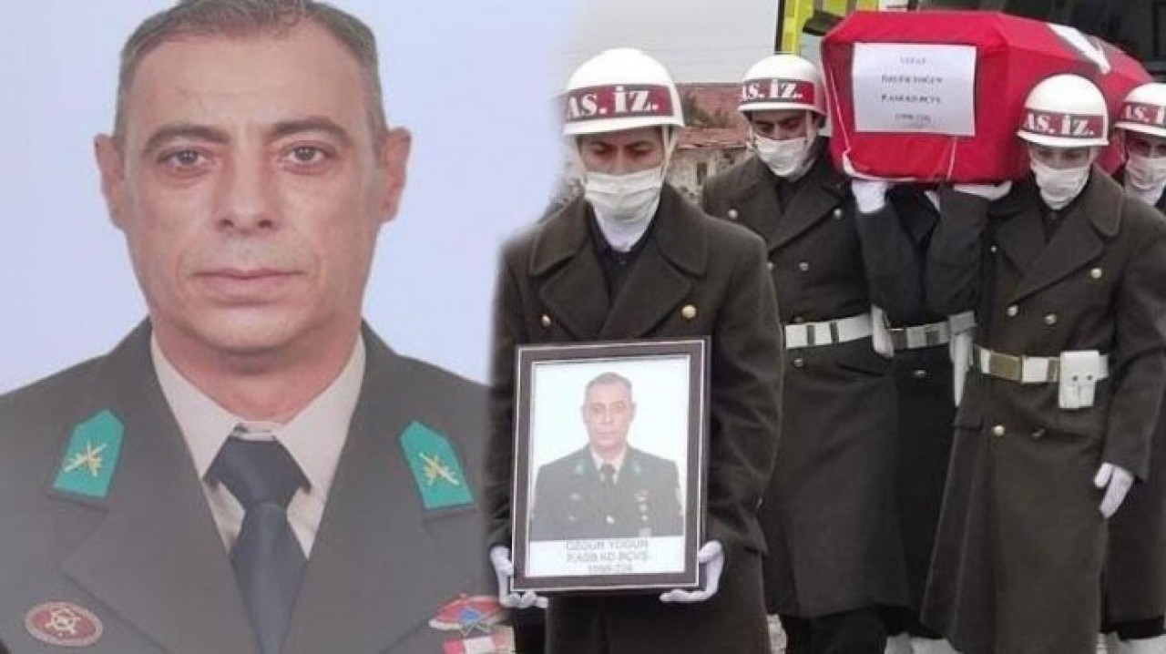 Bodrum'da ölen Astsubay Özgür Yoğun,  Emirdağ'da toprağa verildi