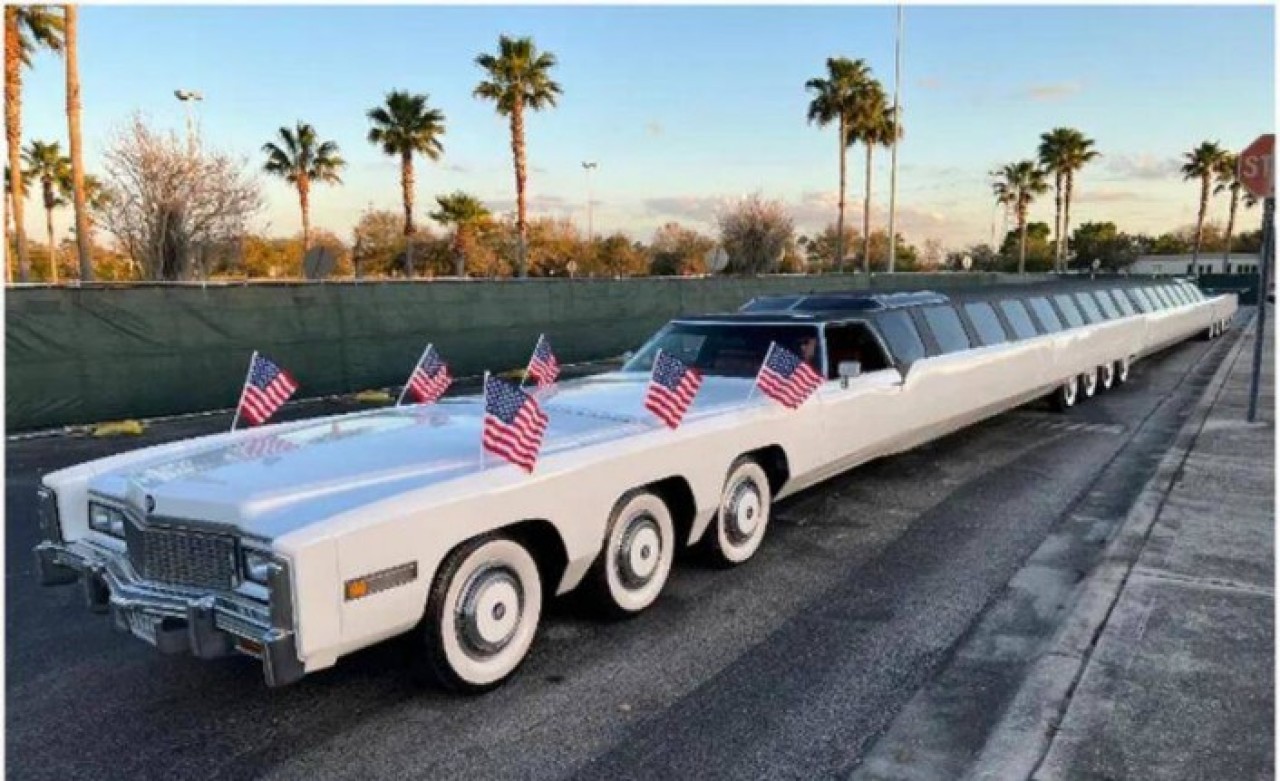 Dünyanın en uzun arabası rekor tazeledi!