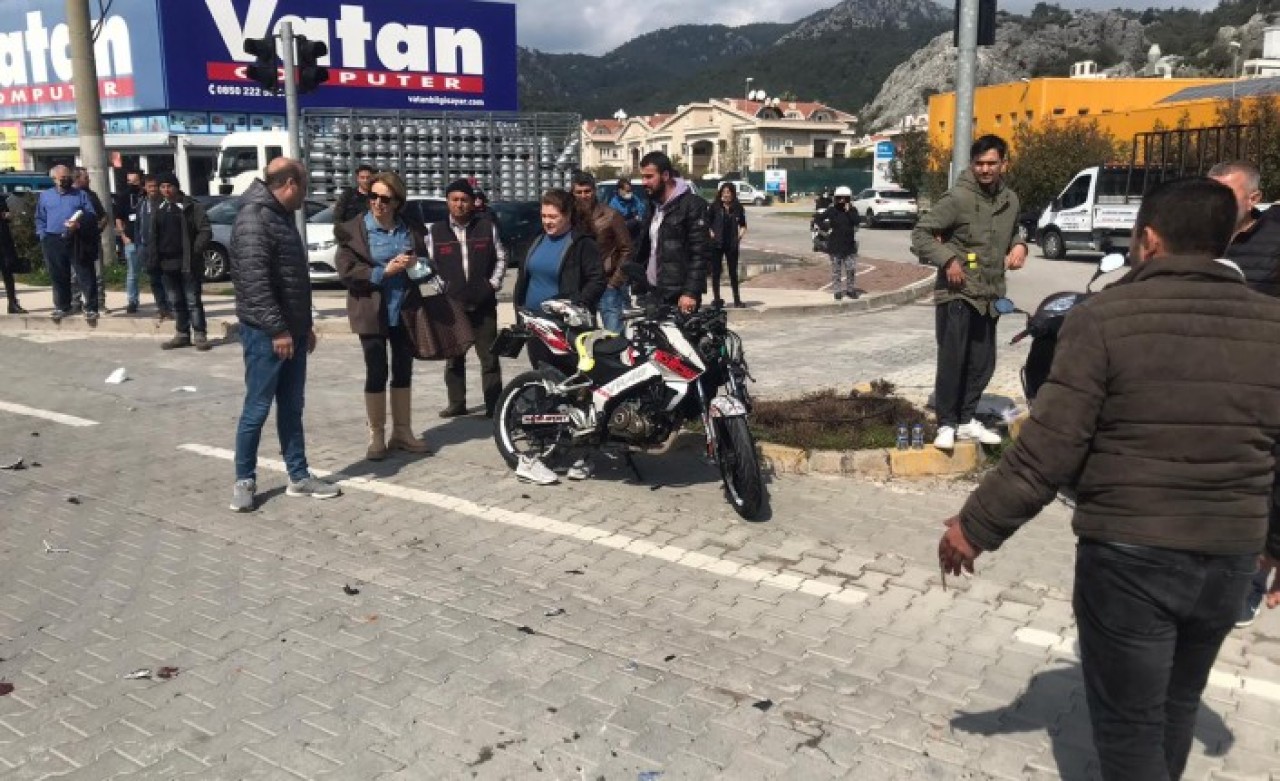 Marmaris'te kamyonetin çarptığı motosikletteki Hüseyin Arslaner öldü