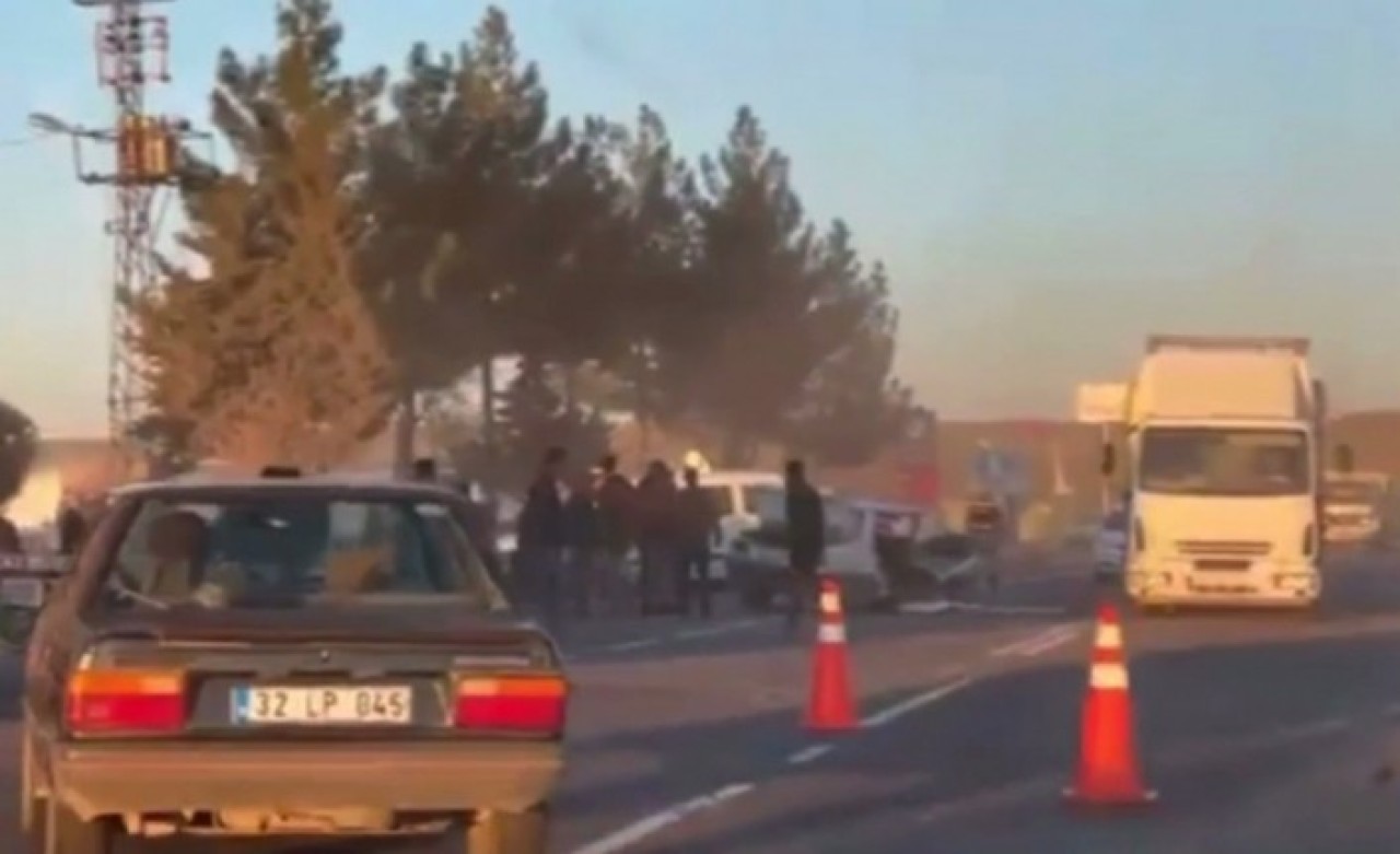Şanlıurfa'da feci kaza: Abas Türkman öldü,  Tarık Yener,  Mehmet Türkman ve Şahin Yavuz yaralandı