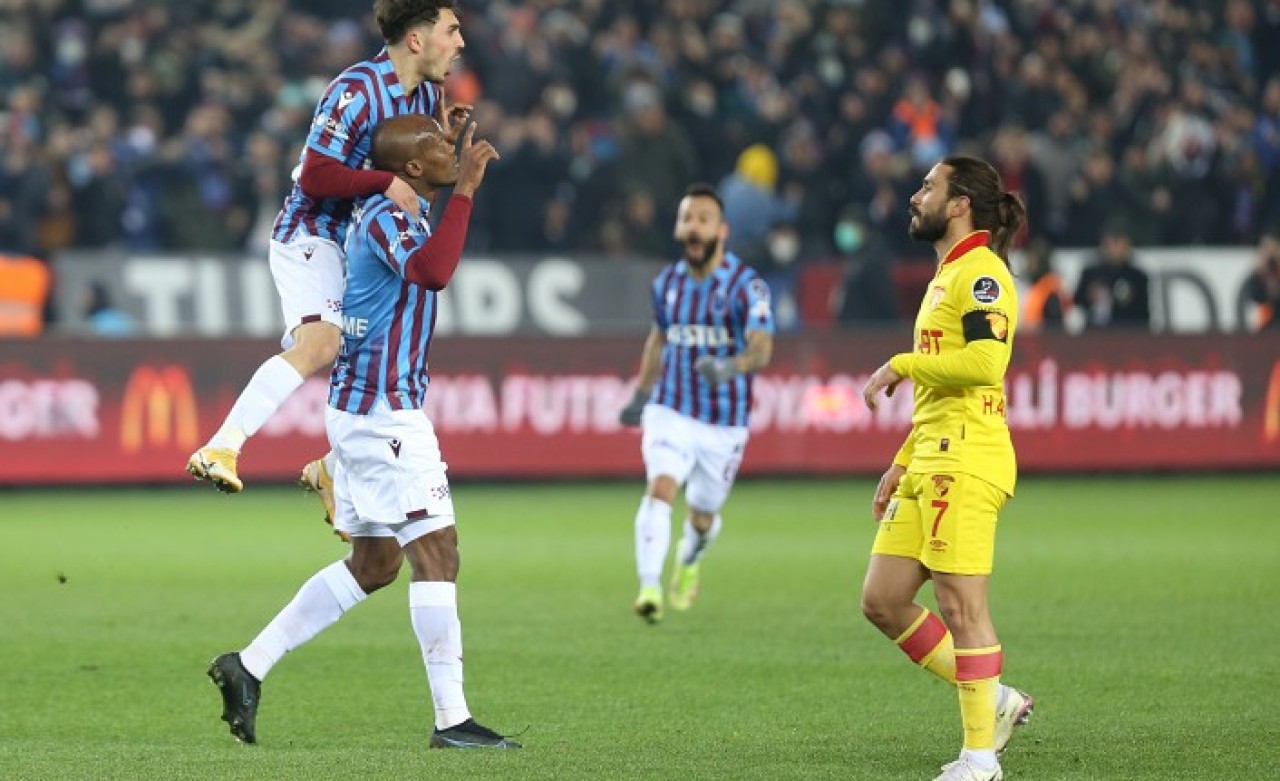 Trabzonspor-Göztepe: 6 gollü nefes kesen maç